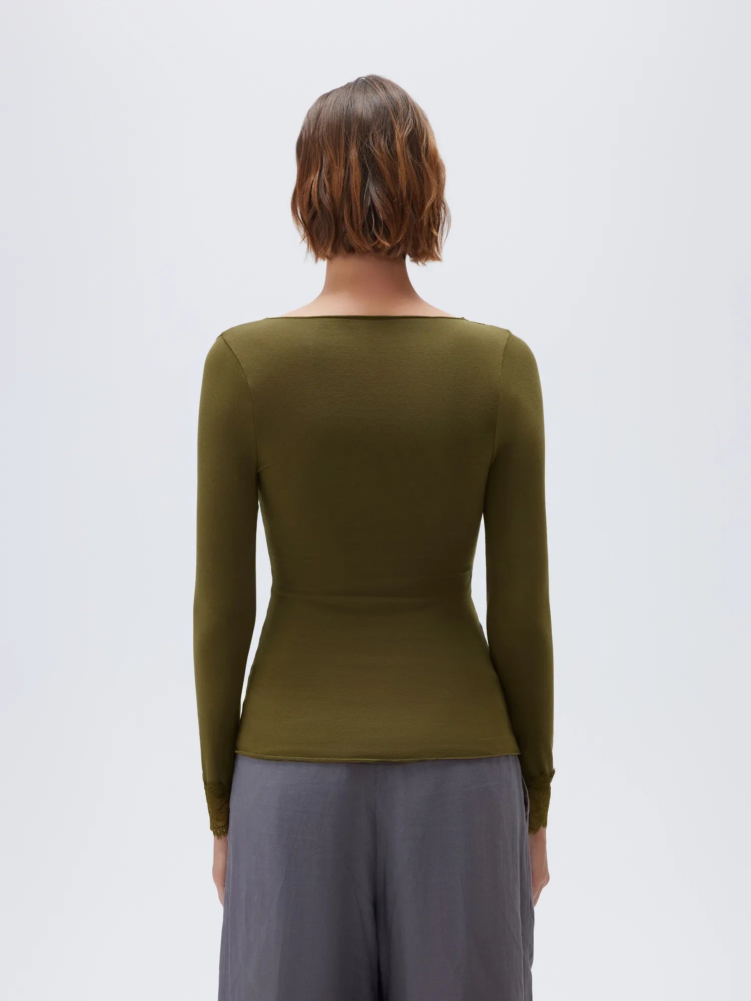 Cloud Cashmere Lace Shirt - Long Sleeve-Clothing-SUUKSESS-SUUKSESS