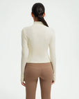 SUUKSESS Women Golden Full Zip Up Workout Cropped Jackets Lightweight Athletic Yoga Tops-SUUKSESS-SUUKSESS