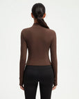 SUUKSESS Women Golden Full Zip Up Workout Cropped Jackets Lightweight Athletic Yoga Tops-SUUKSESS-SUUKSESS