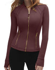 Full Zip Up Workout Jacket