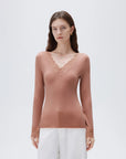 Cloud Cashmere Lace Shirt - Long Sleeve-Clothing-SUUKSESS-SUUKSESS
