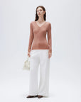 Cloud Cashmere Lace Shirt - Long Sleeve-Clothing-SUUKSESS-SUUKSESS
