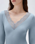 Cloud Cashmere Lace Shirt - Long Sleeve-Clothing-SUUKSESS-SUUKSESS