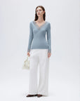 Cloud Cashmere Lace Shirt - Long Sleeve-Clothing-SUUKSESS-SUUKSESS