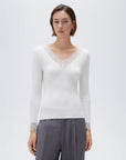 Cloud Cashmere Lace Shirt - Long Sleeve-Clothing-SUUKSESS-SUUKSESS