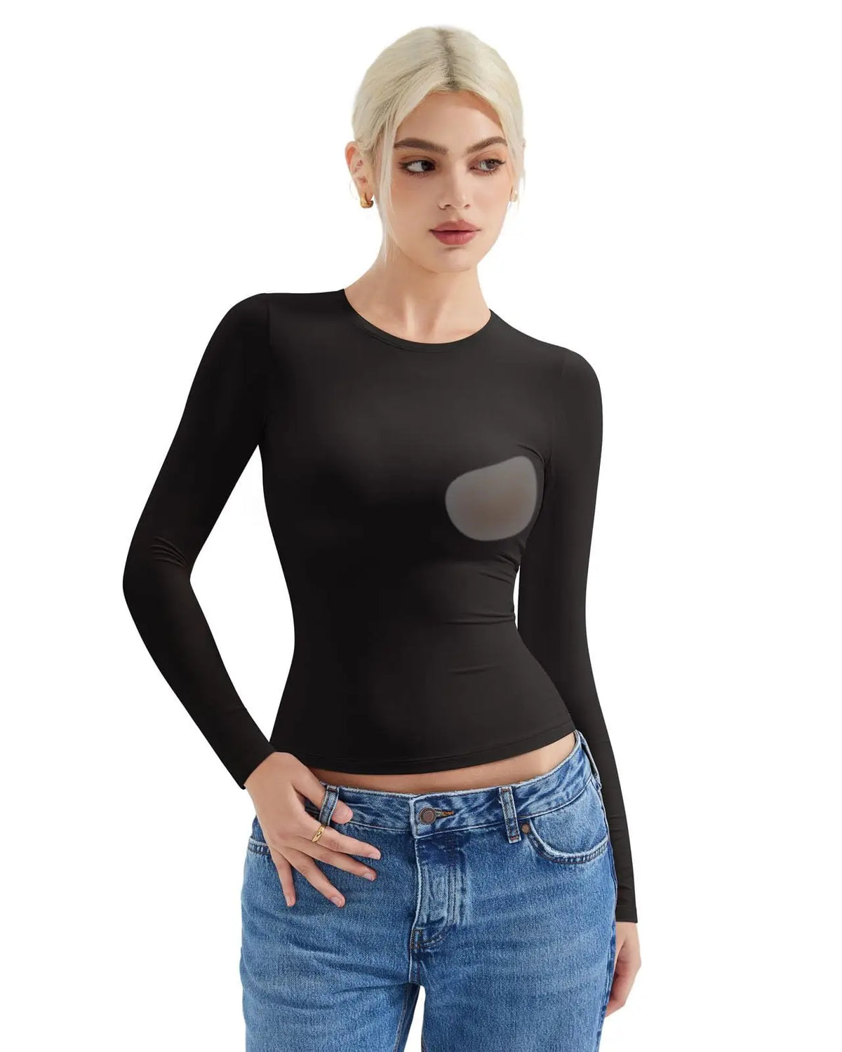 Buttery Soft Crew Neck Shirt - Long Sleeve