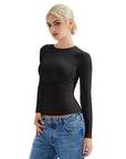 Buttery Soft Crew Neck Shirt - Long Sleeve