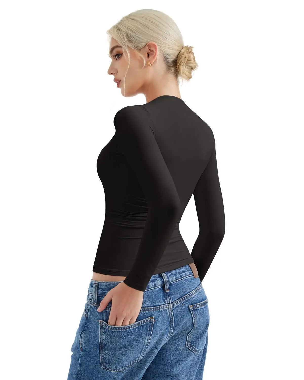 Buttery Soft Crew Neck Shirt - Long Sleeve