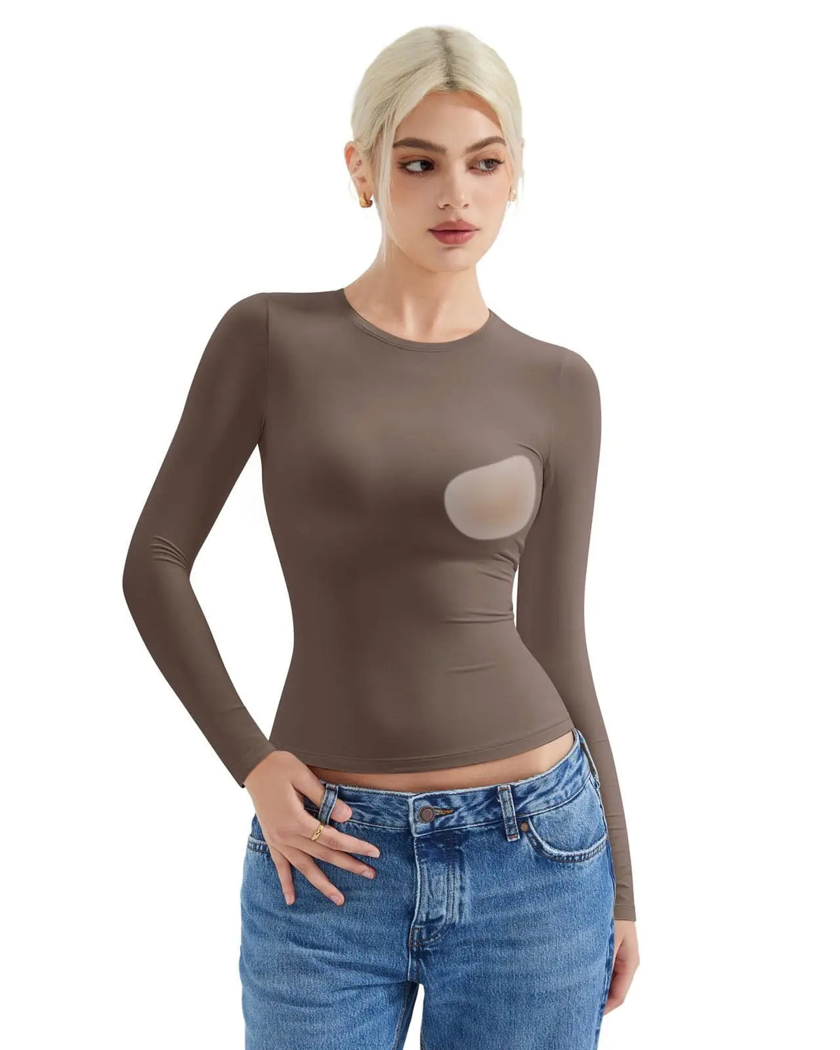 Buttery Soft Crew Neck Shirt - Long Sleeve