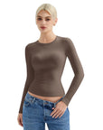 Buttery Soft Crew Neck Shirt - Long Sleeve
