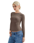 Buttery Soft Crew Neck Shirt - Long Sleeve