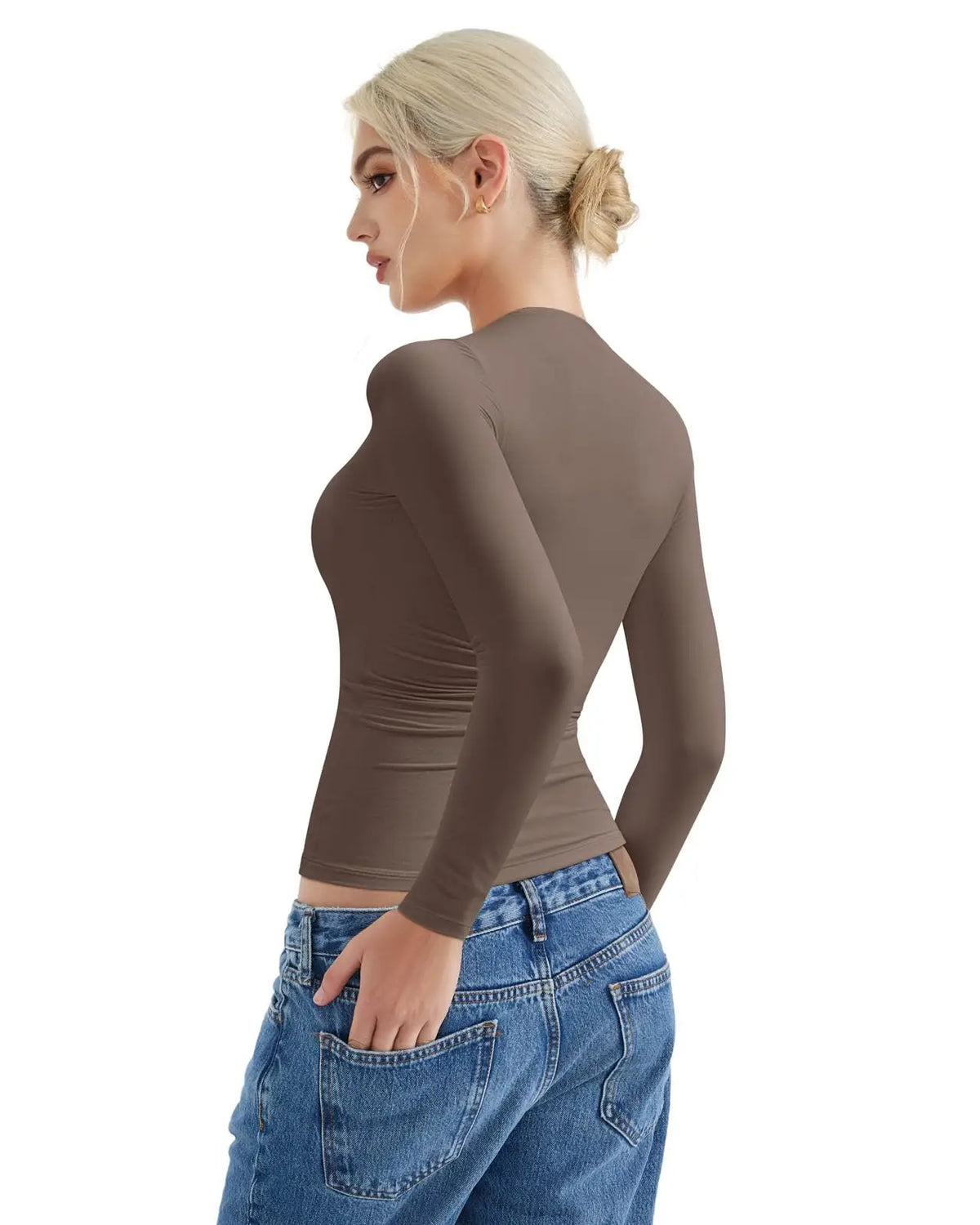 Buttery Soft Crew Neck Shirt - Long Sleeve