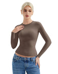 Buttery Soft Crew Neck Shirt - Long Sleeve