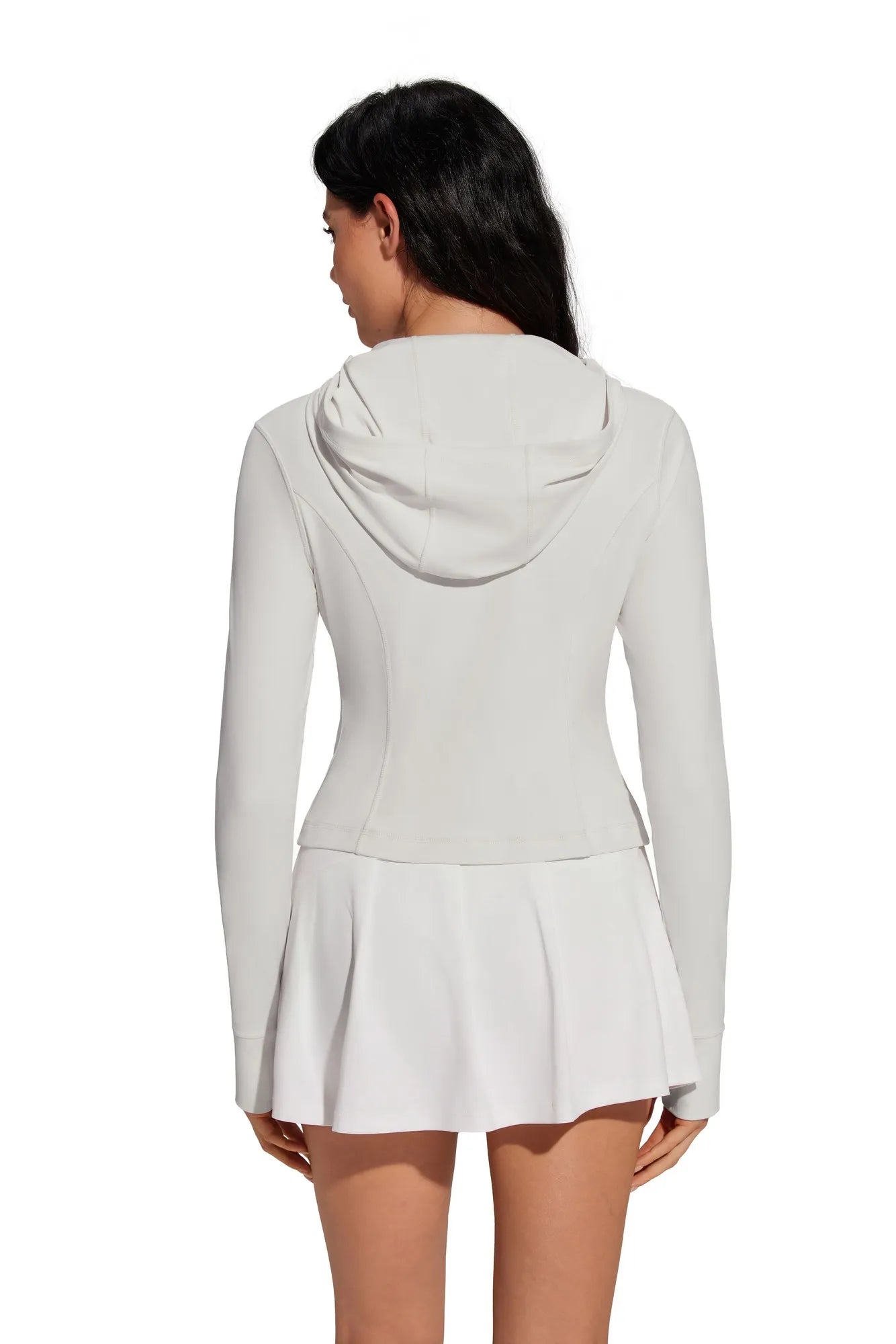 Golden Zip Up Athletic Tops Workout Jackets-SUUKSESS-SUUKSESS