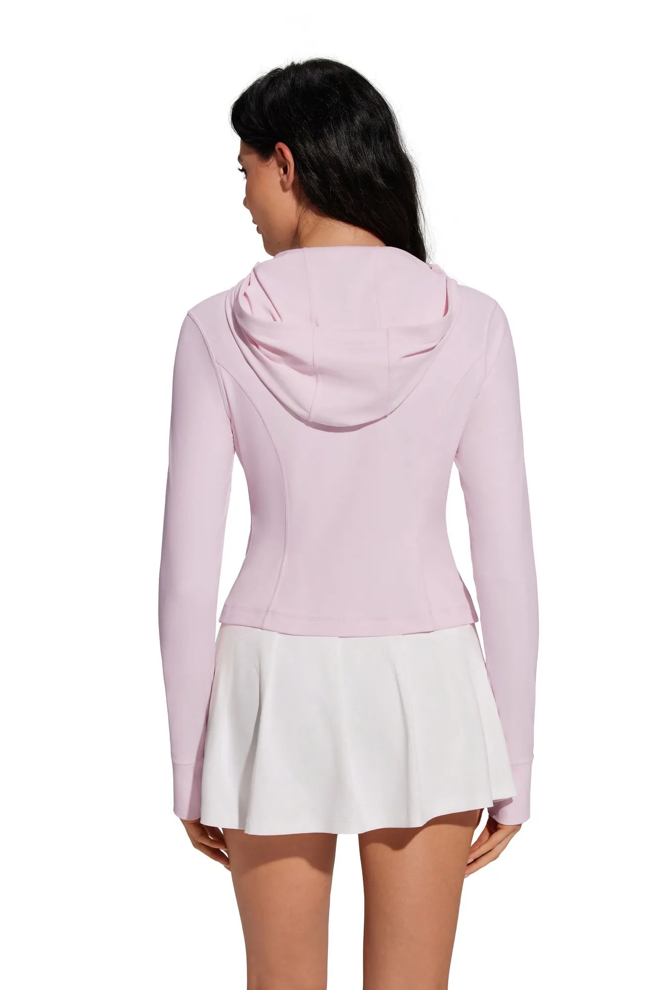 Golden Zip Up Athletic Tops Workout Jackets-SUUKSESS-SUUKSESS