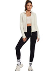 Golden Zip Up Workout Jackets-SUUKSESS-SUUKSESS