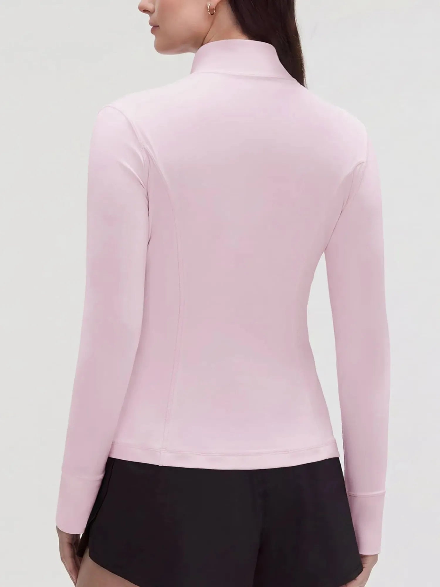 Golden Zip Up Workout Jackets-SUUKSESS-SUUKSESS