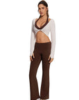 Bolero Shrug Pilates Wrap Tops - Long Sleeve