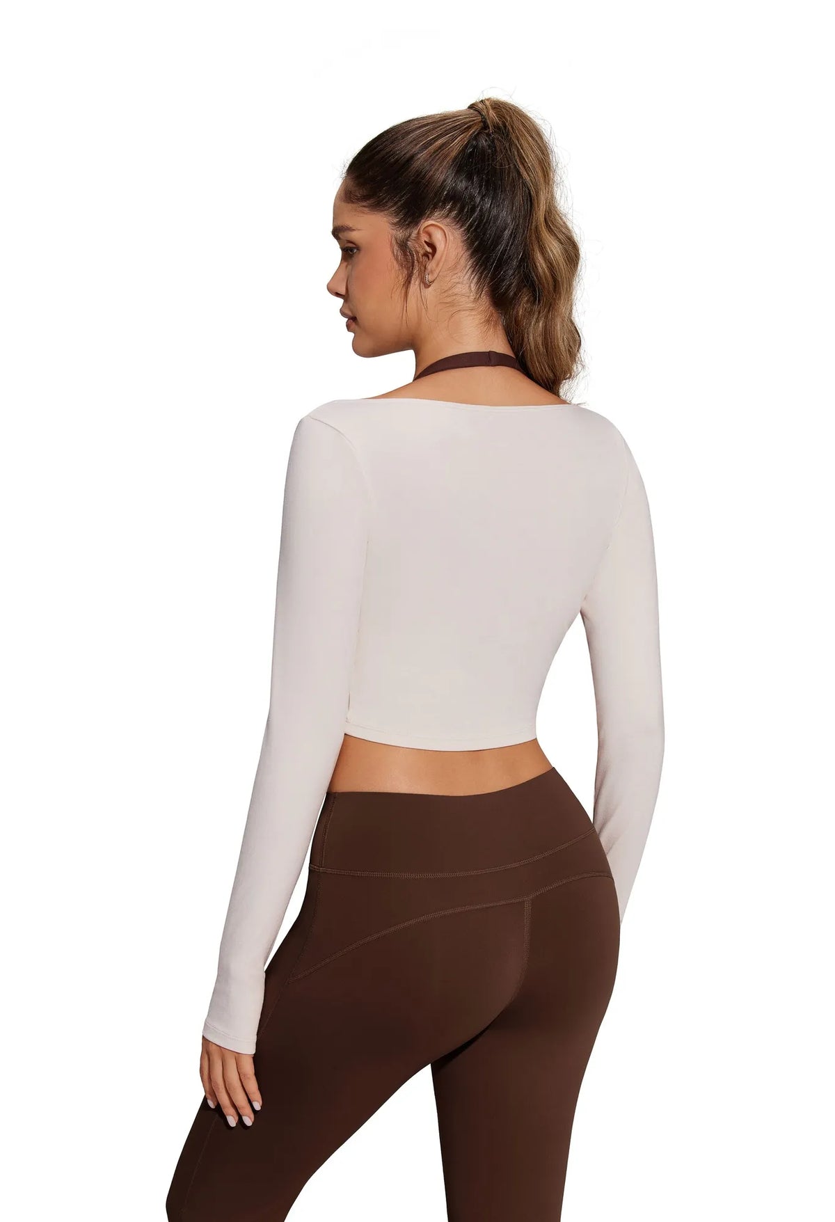 Bolero Shrug Pilates Wrap Tops - Long Sleeve