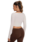 Bolero Shrug Pilates Wrap Tops - Long Sleeve