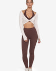 Bolero Shrug Pilates Wrap Tops - Long Sleeve