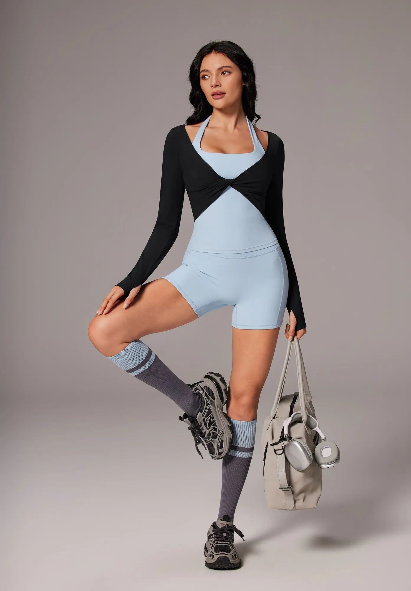 Bolero Shrug Pilates Wrap Tops - Long Sleeve