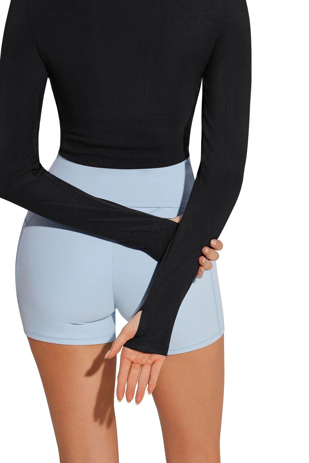 Bolero Shrug Pilates Wrap Tops - Long Sleeve