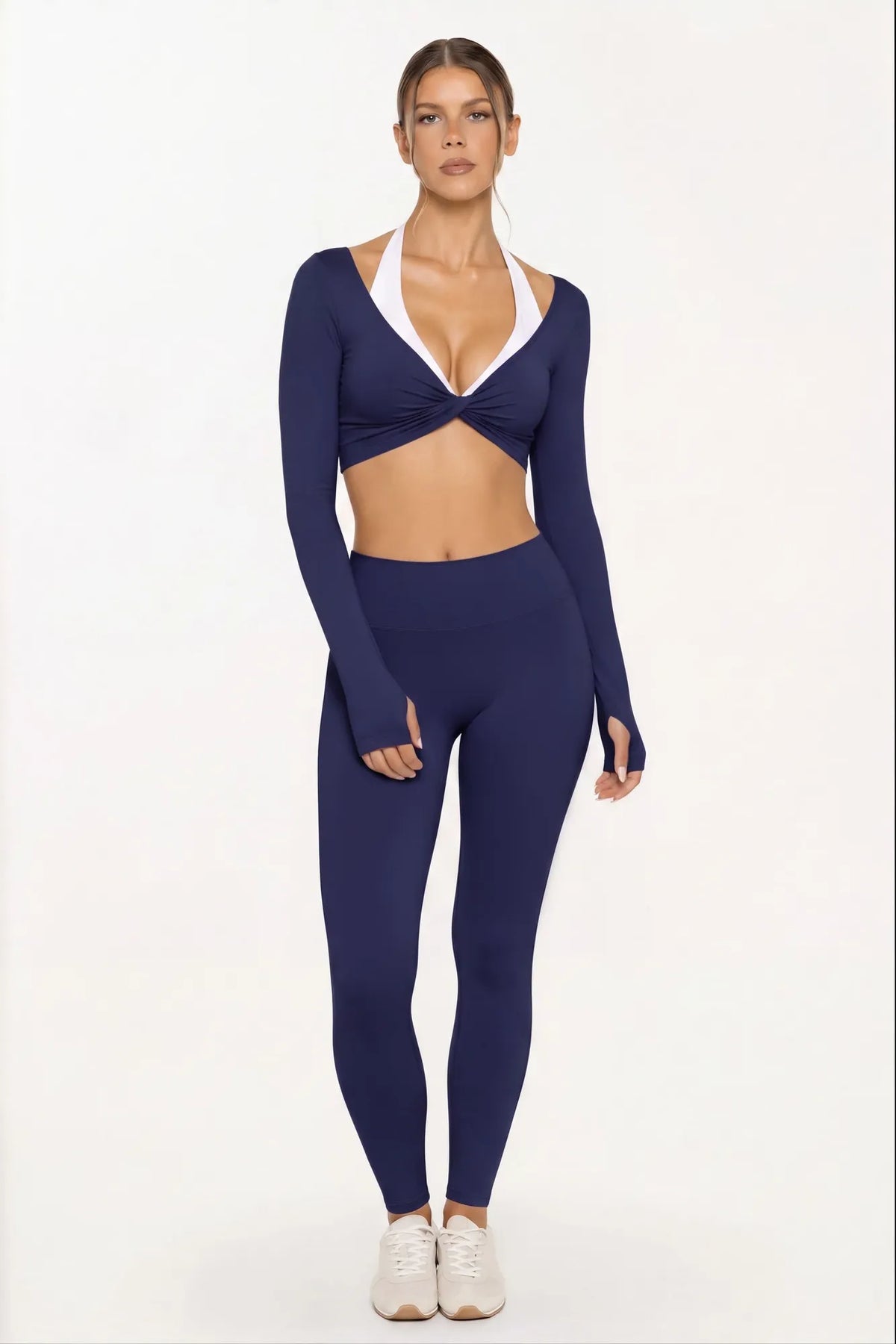 Bolero Shrug Pilates Wrap Tops - Long Sleeve