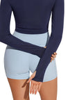 Bolero Shrug Pilates Wrap Tops - Long Sleeve