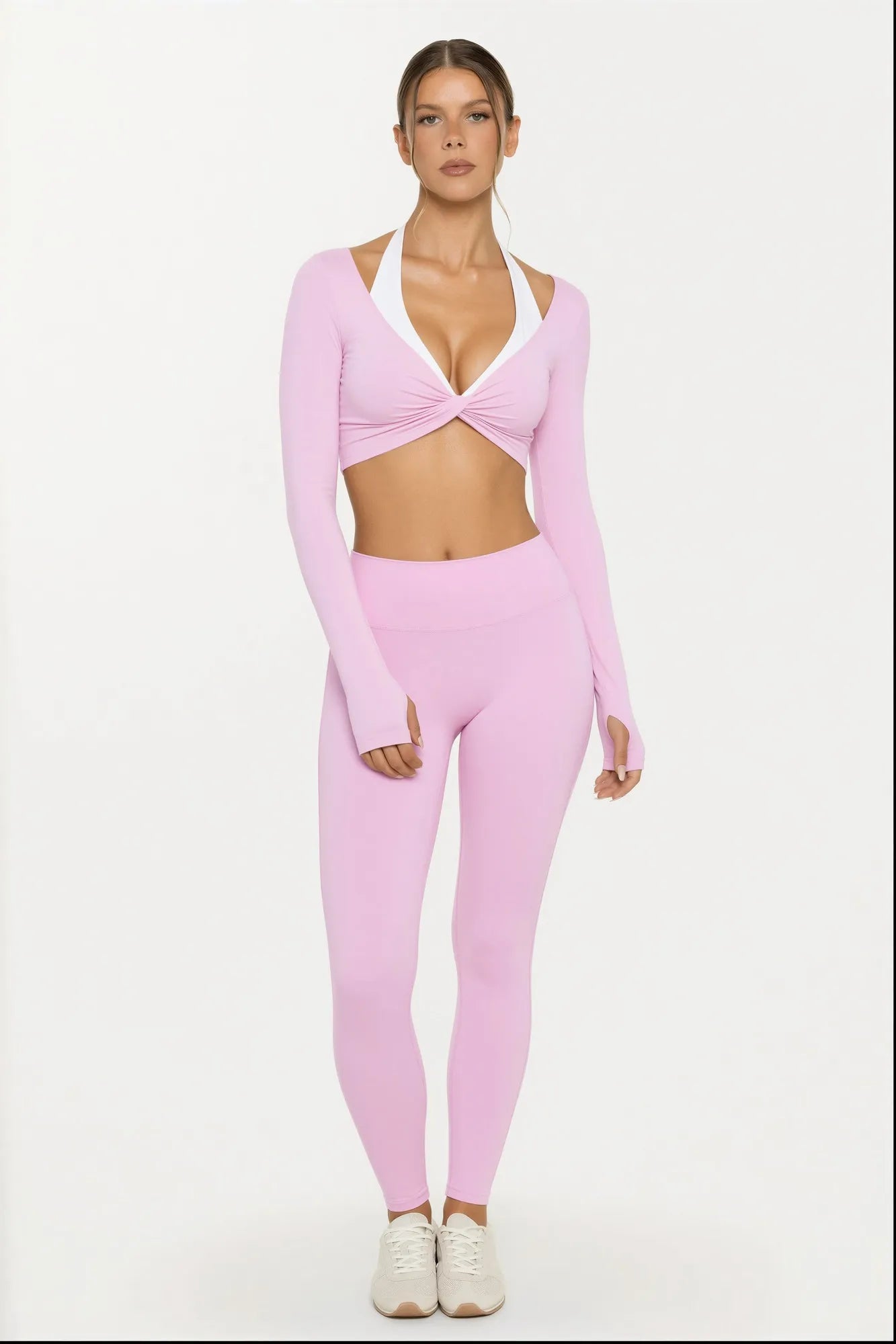 Bolero Shrug Pilates Wrap Tops - Long Sleeve