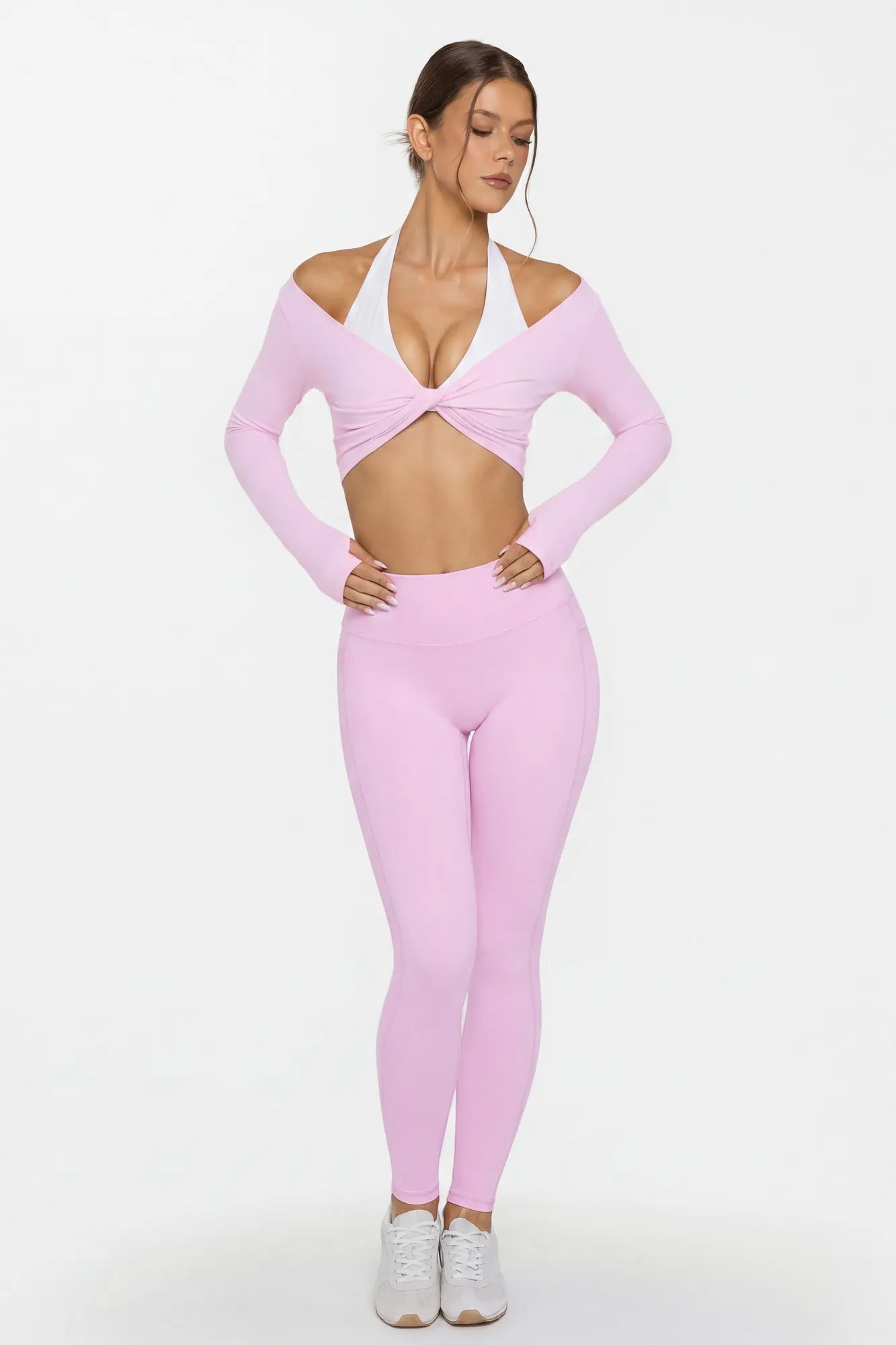 Bolero Shrug Pilates Wrap Tops - Long Sleeve