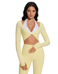 Bolero Shrug Pilates Wrap Tops - Long Sleeve