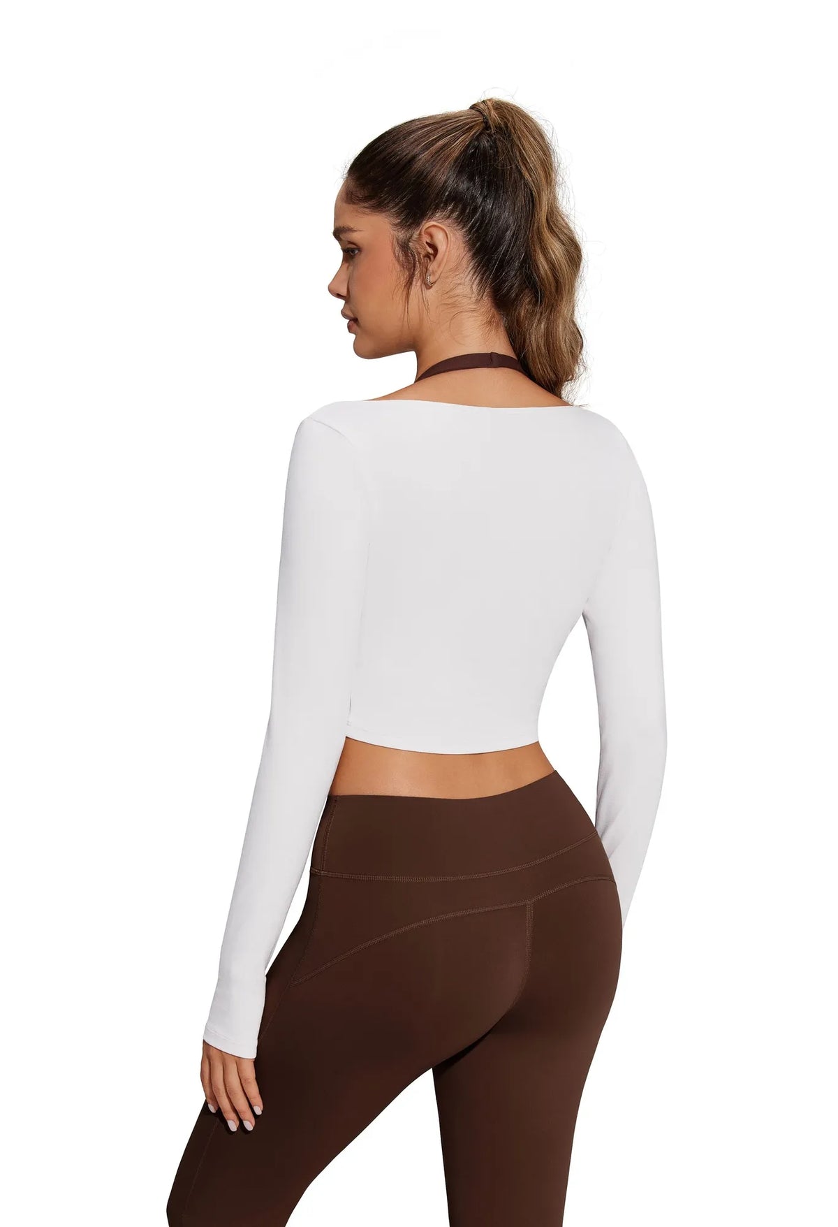 Bolero Shrug Pilates Wrap Tops - Long Sleeve