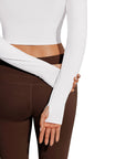 Bolero Shrug Pilates Wrap Tops - Long Sleeve