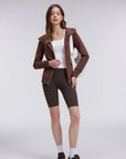 Cotton Gold Full Zip Up Athletic Jacket Sweatshirt-SUUKSESS-SUUKSESS