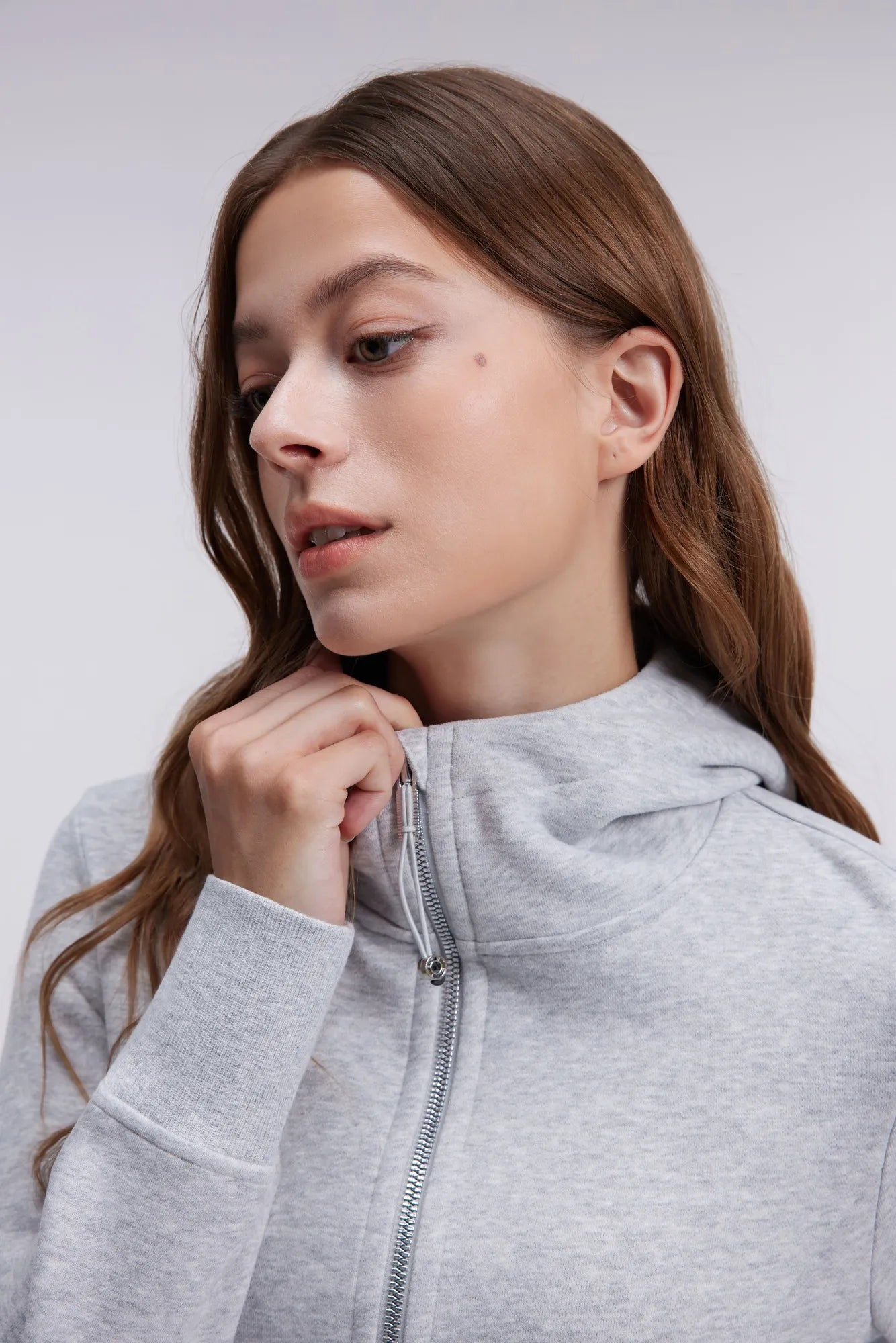Cotton Gold Full Zip Up Athletic Jacket Sweatshirt-SUUKSESS-SUUKSESS