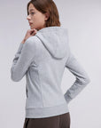 Cotton Gold Full Zip Up Athletic Jacket Sweatshirt-SUUKSESS-SUUKSESS