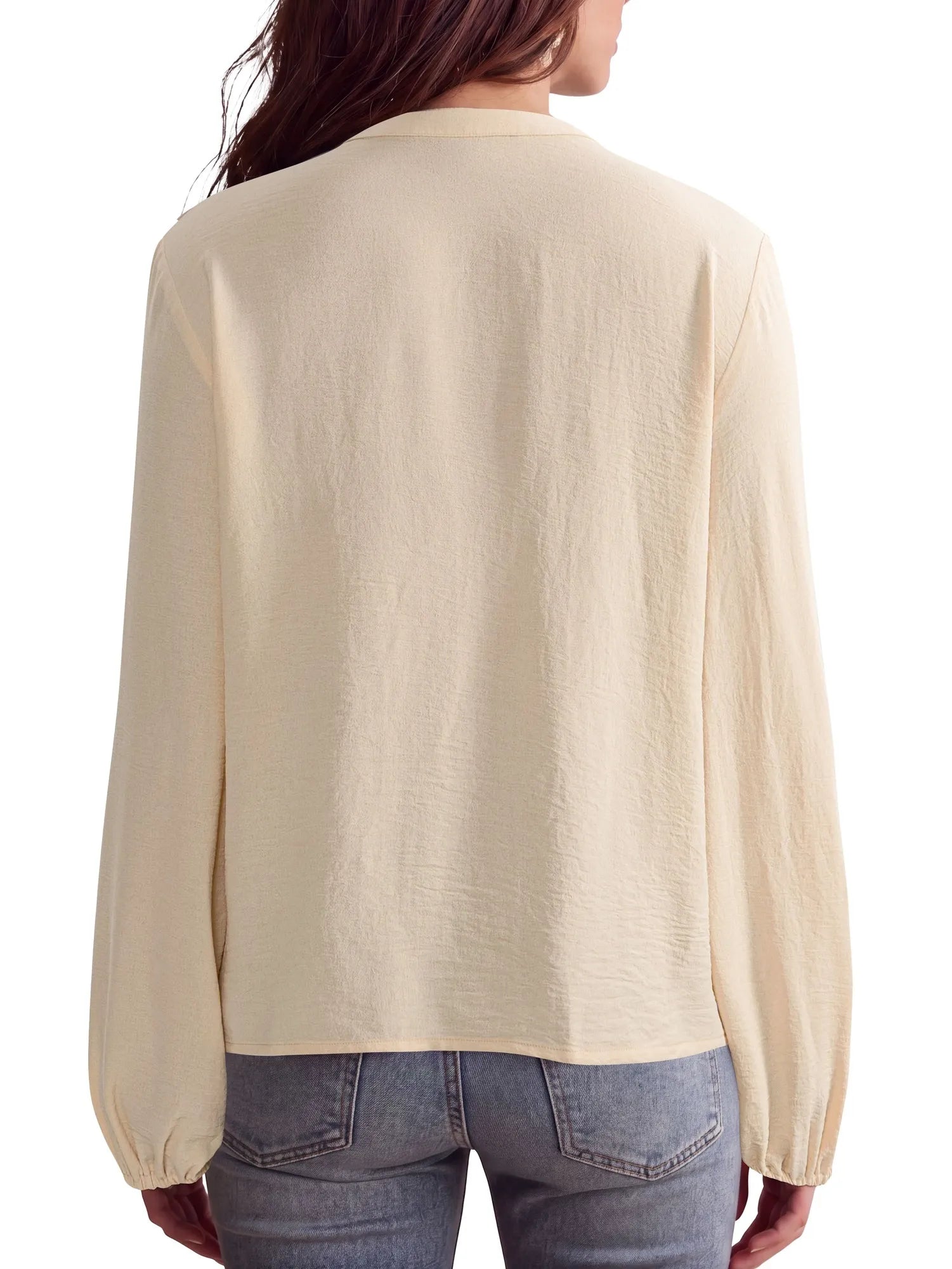 Button Down Boho Top - Long Sleeve-SUUKSESS-SUUKSESS