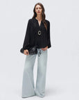 Button Down Boho Top - Long Sleeve-SUUKSESS-SUUKSESS