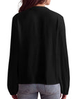 Button Down Boho Top - Long Sleeve-SUUKSESS-SUUKSESS