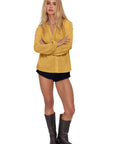 Button Down Boho Top - Long Sleeve-SUUKSESS-SUUKSESS