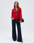 Button Down Boho Top - Long Sleeve-SUUKSESS-SUUKSESS