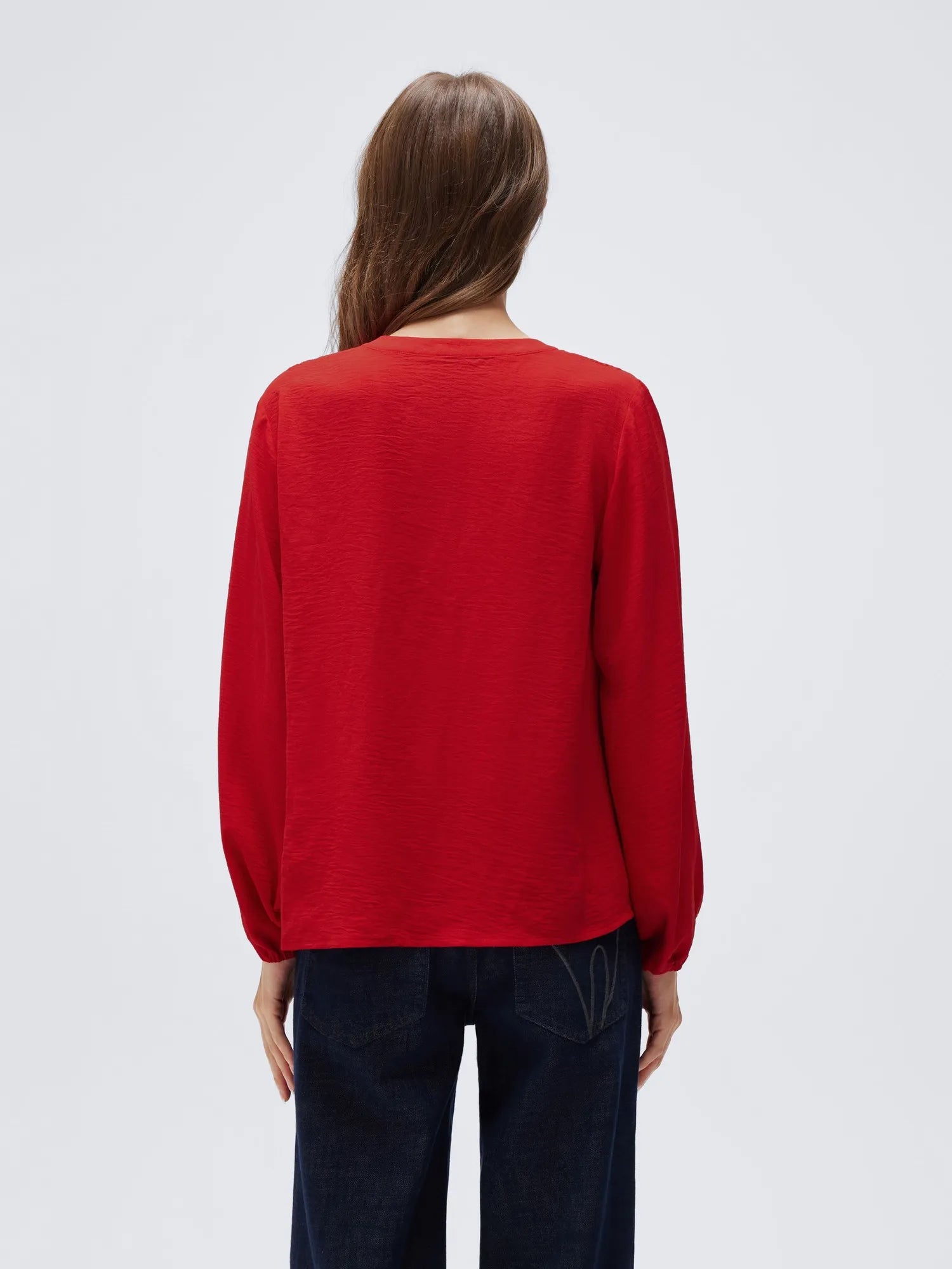 Button Down Boho Top - Long Sleeve-SUUKSESS-SUUKSESS