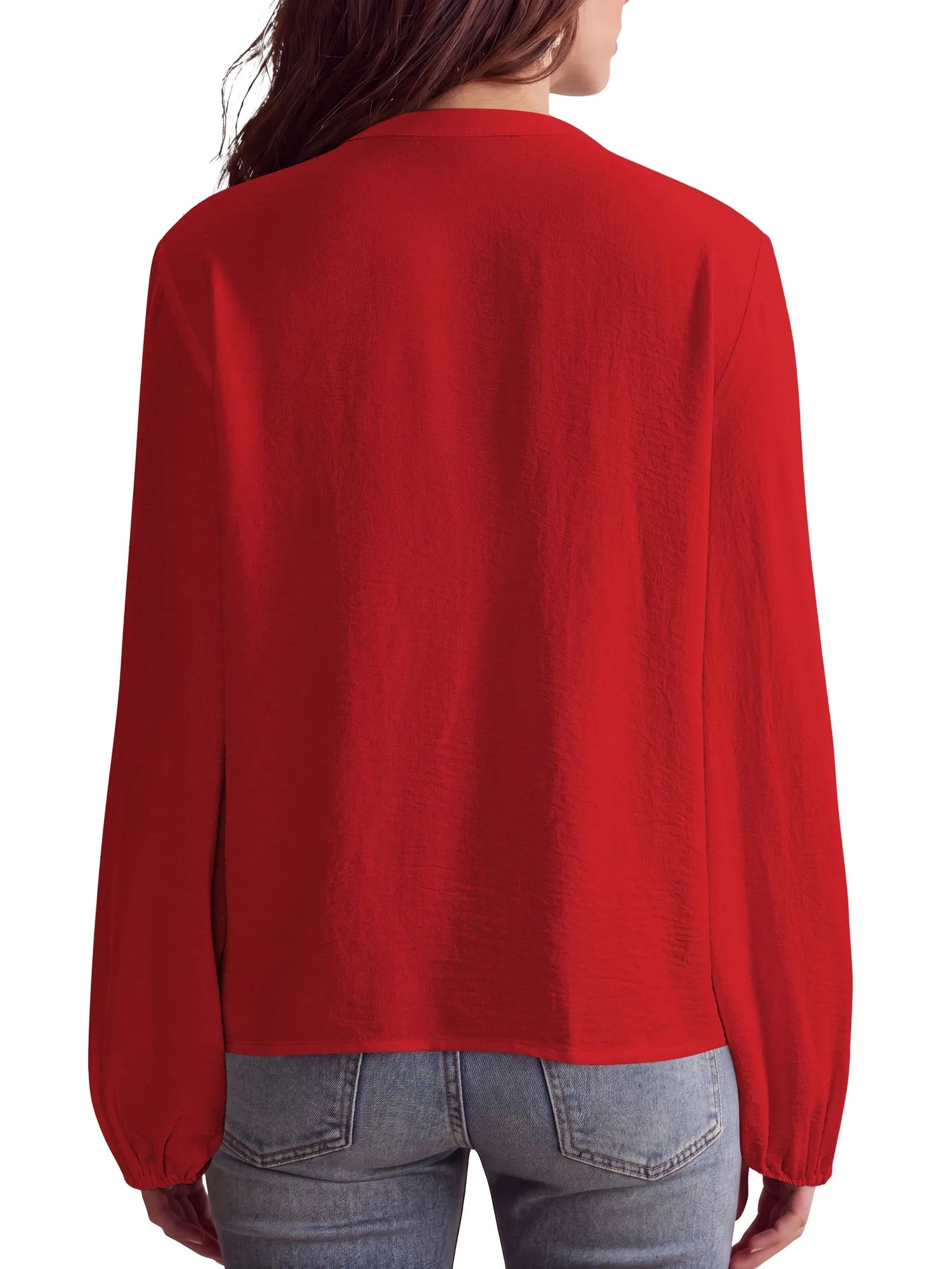 Button Down Boho Top - Long Sleeve-SUUKSESS-SUUKSESS
