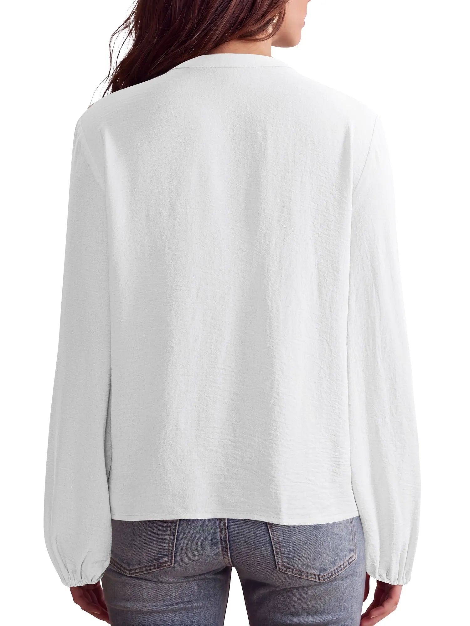 Button Down Boho Top - Long Sleeve-SUUKSESS-SUUKSESS
