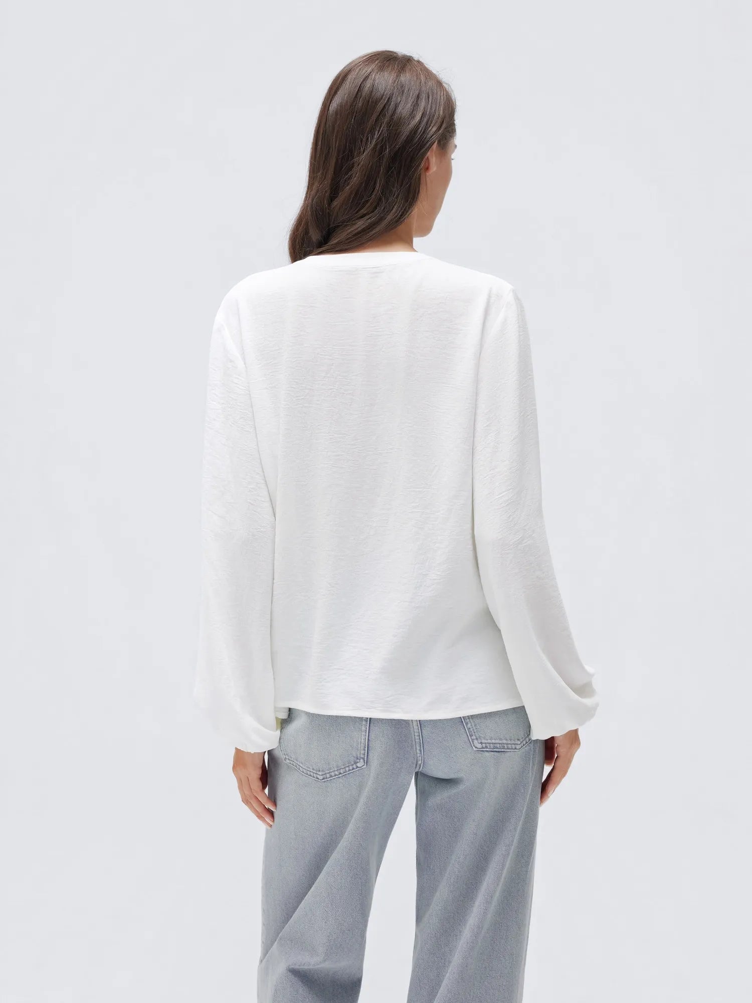 Button Down Boho Top - Long Sleeve-SUUKSESS-SUUKSESS