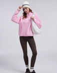 Quarter Zip Fleece Fuzzy Sherpa Jacket-SUUKSESS-SUUKSESS