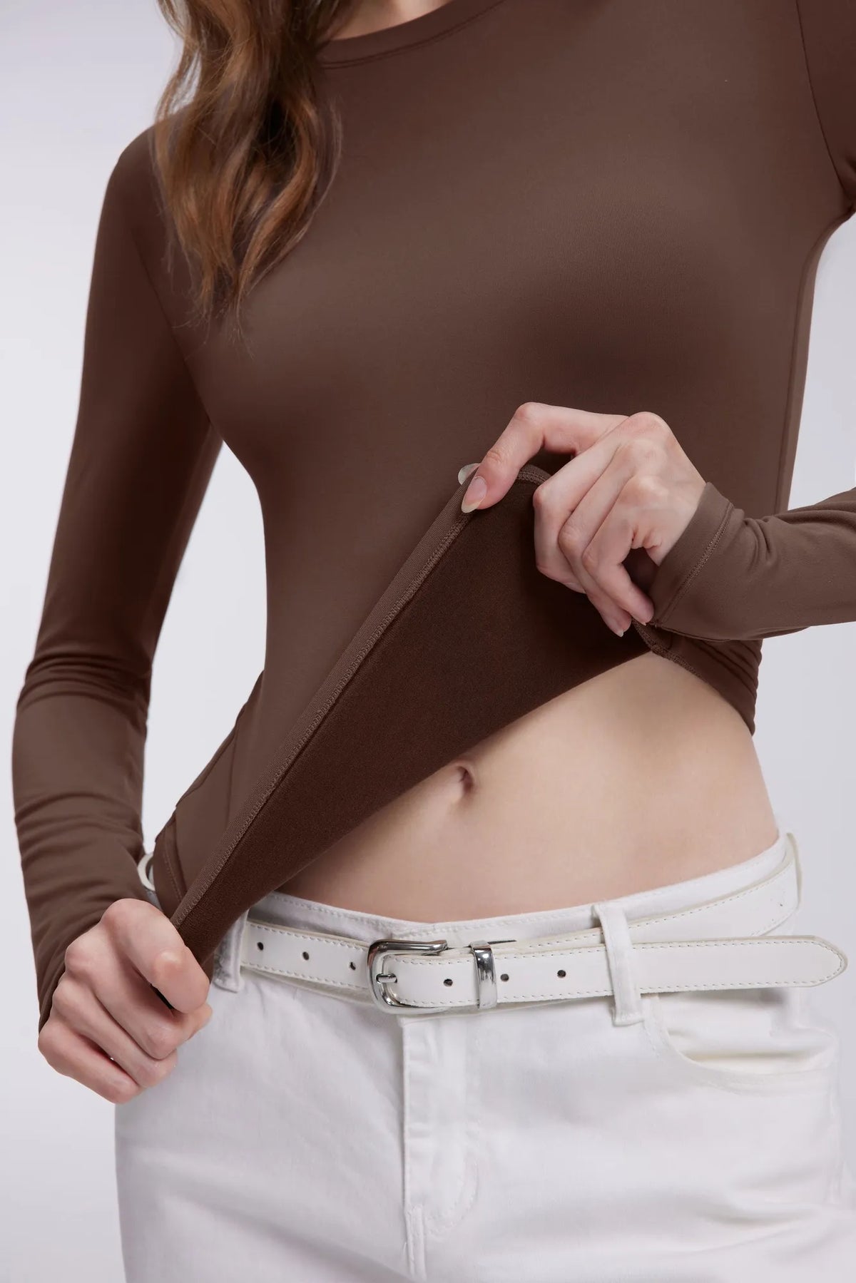 Thermal Double Lined Fitted Shirts - Long Sleeve