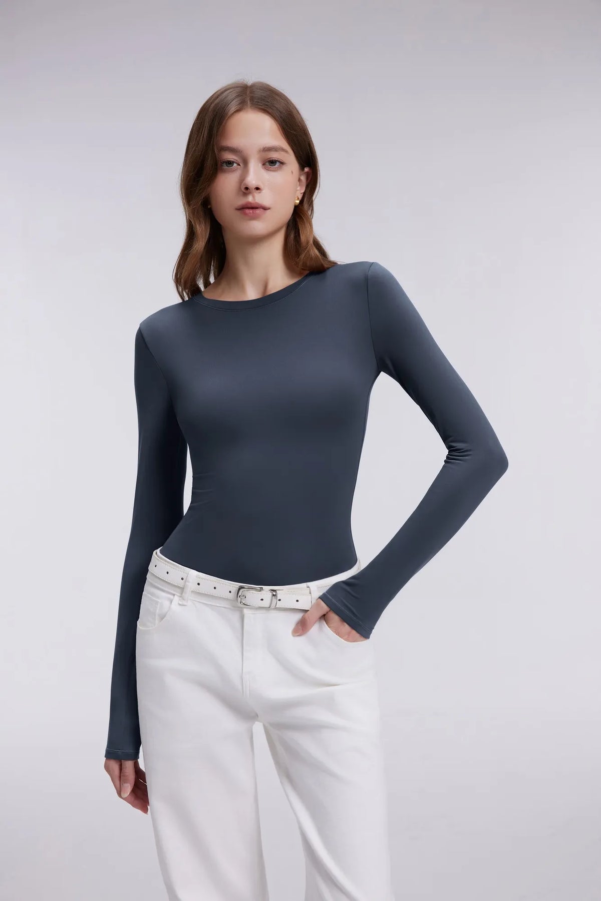 Thermal Double Lined Fitted Shirts - Long Sleeve