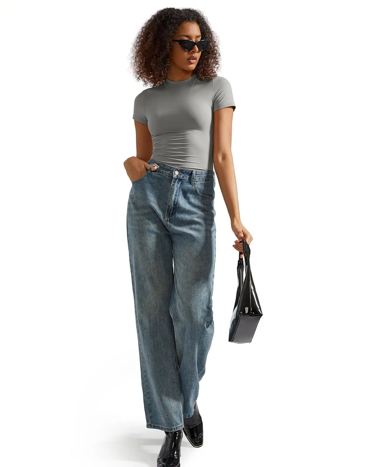 Buttery Soft Crew Neck Shirt - Short Sleeve